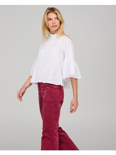 Boom Shankar Haru Shirt Embroidered - White