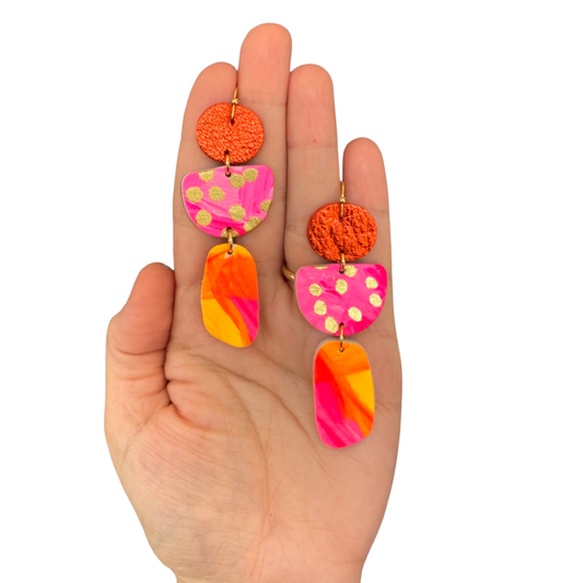 Polka Polly Flourish Summer Neon