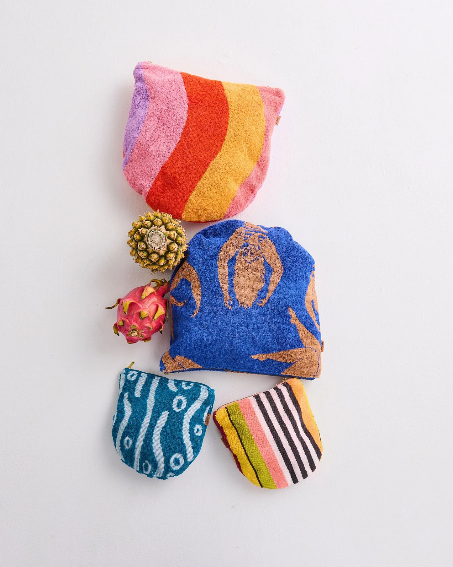 Kip and CO Surfs Up Terry Beach Carry All Pouch