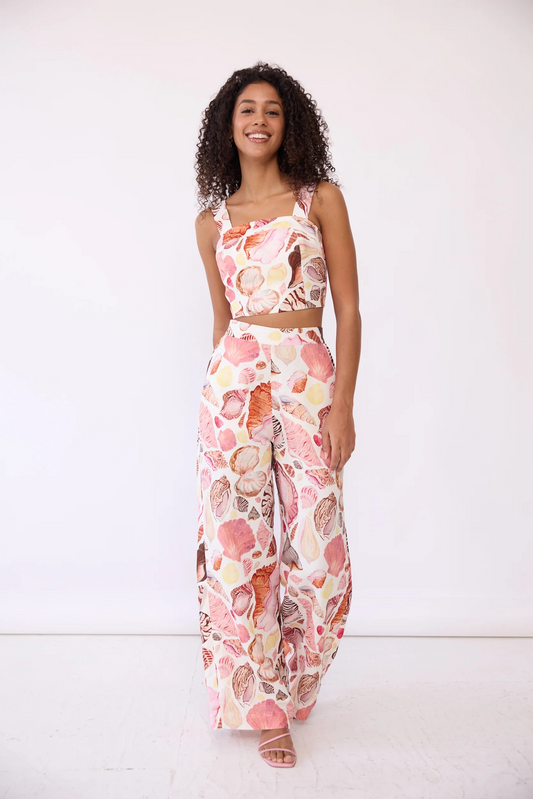 Gem The Label Willow Pants - White Seashell
