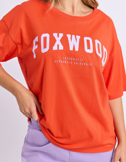Foxwood Interval Tee - Grenadine/Lilac