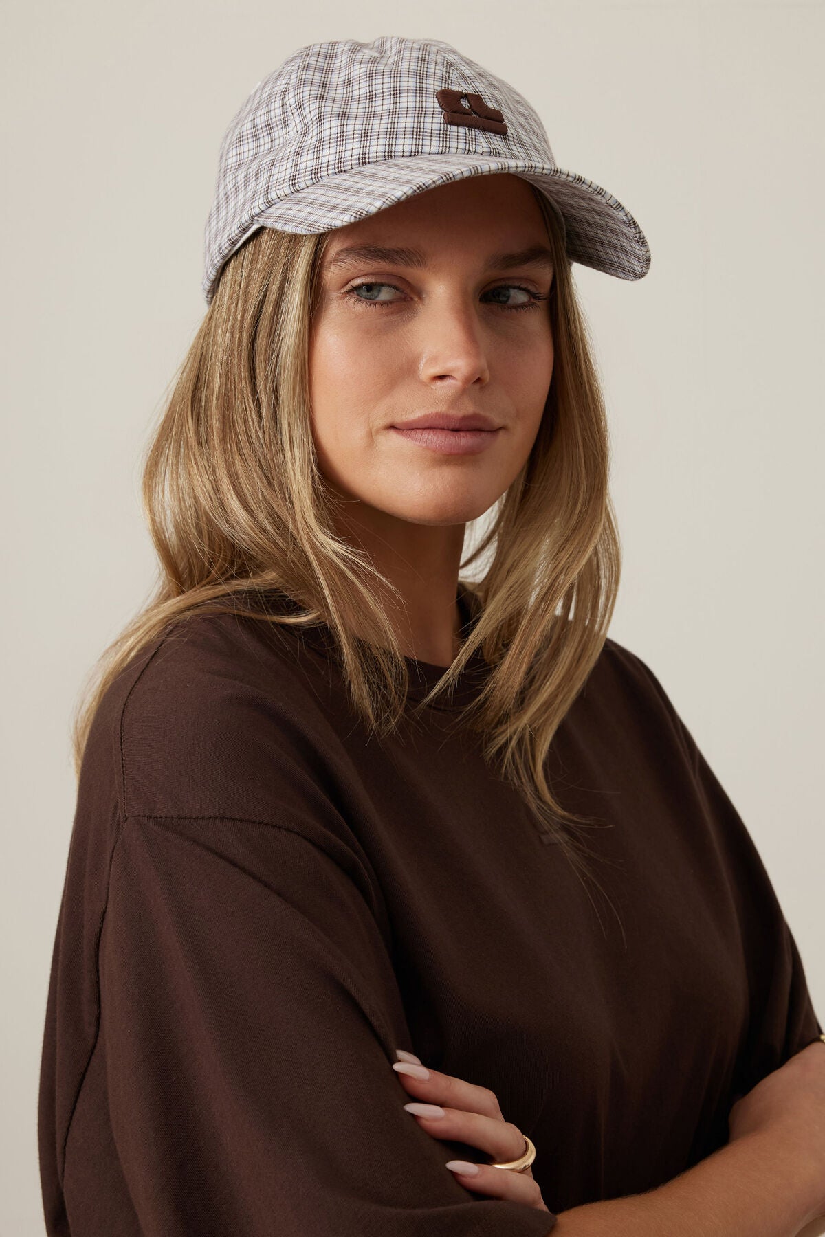 baseball plaid cap online | Outdoor Hat