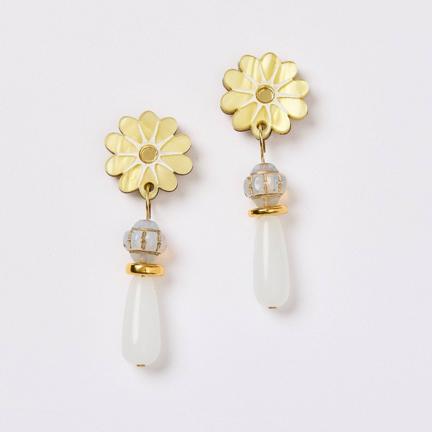 Bea Earrings - Yellow