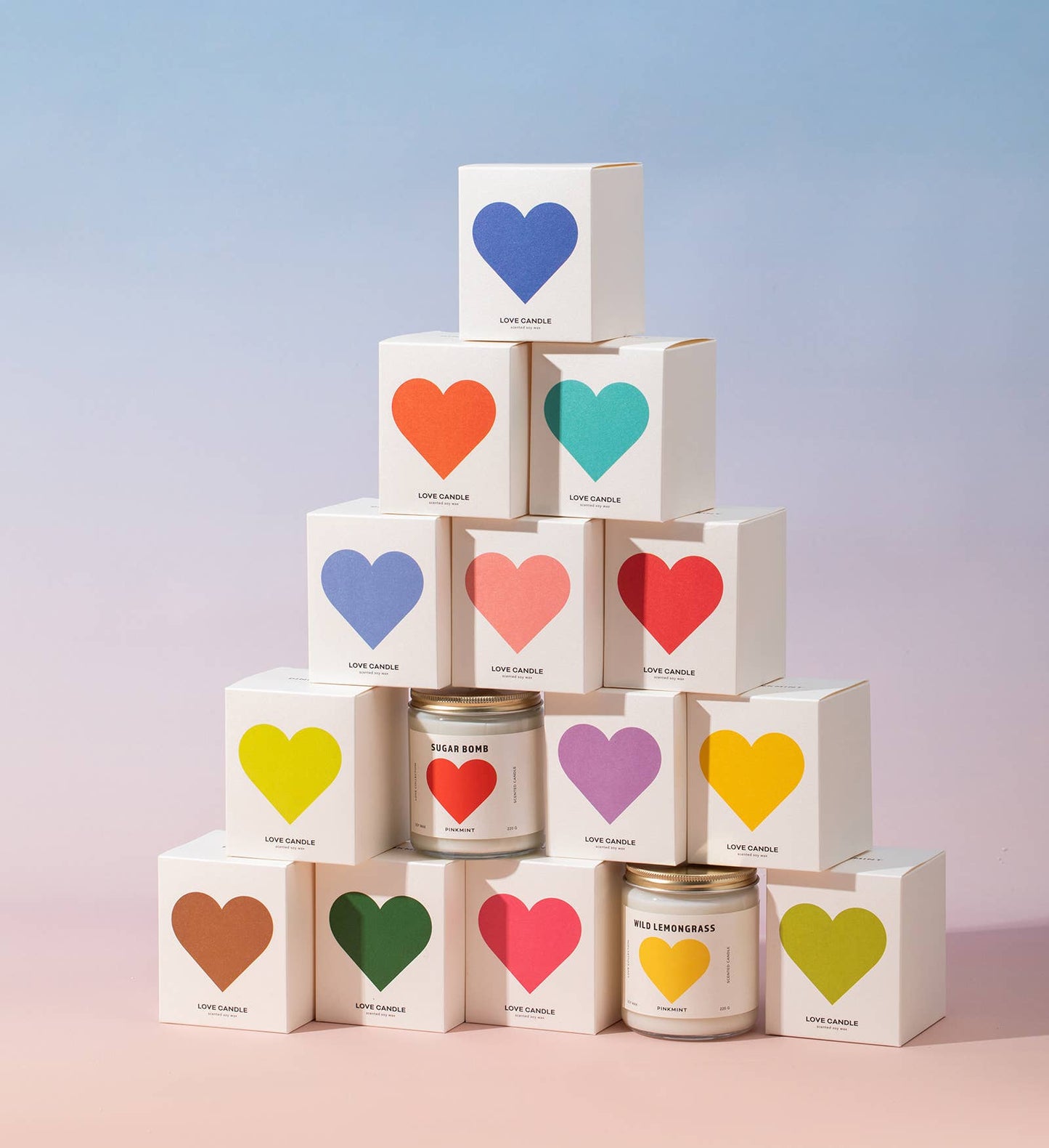 Pinkmint Lemon Myrtle Soy Candle