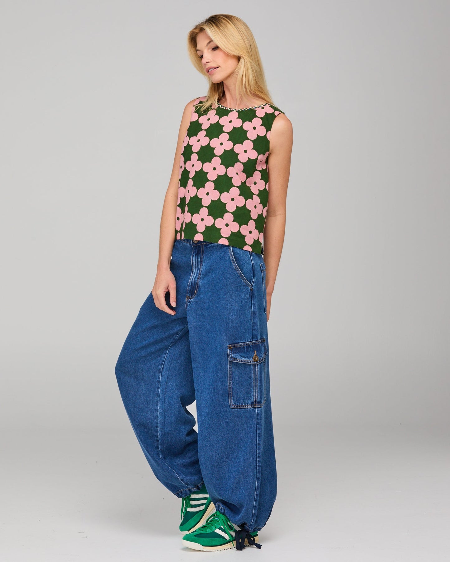 Boom Shankar Brando Cargo Pant - Denim