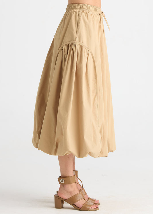 Zaket & Plover Balloon Skirt in Peanut Butter