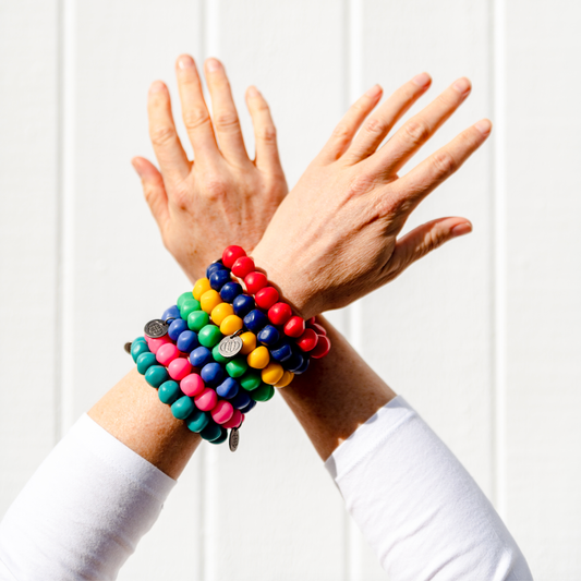 Greenwood Designs Rock Bracelets: Emerald