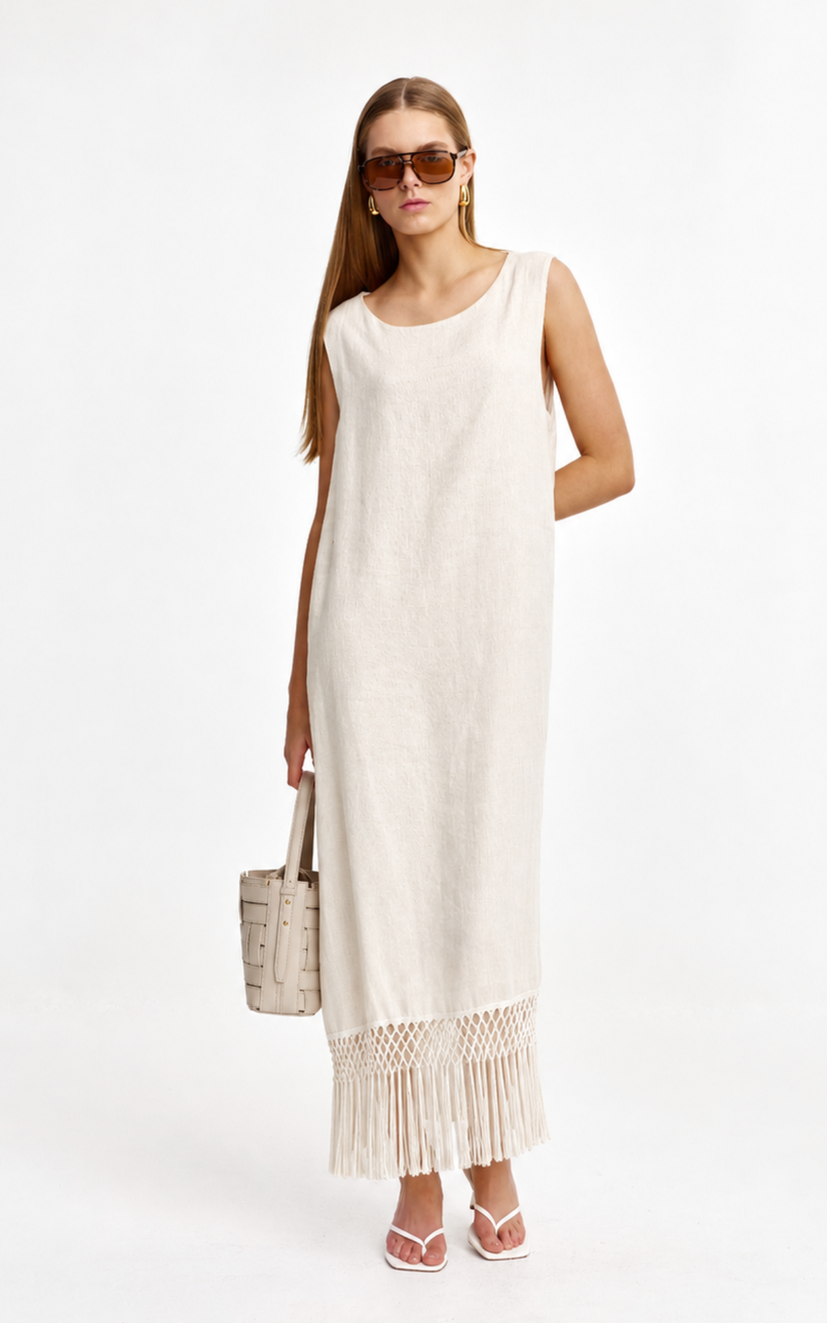 Kinny GALA DRESS - STONE