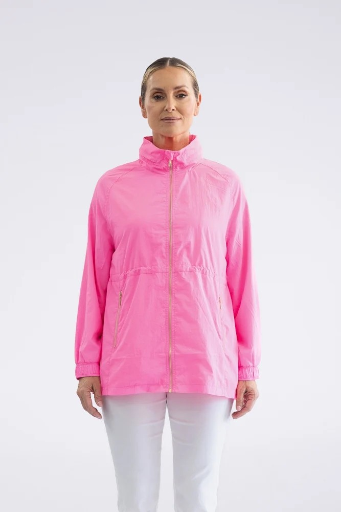 Two T's Spray Jacket - Fluro Pink