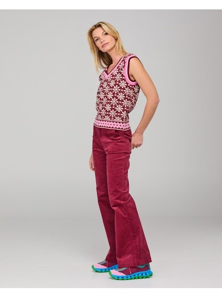Boom Shankar Gigi Vest - Merlot