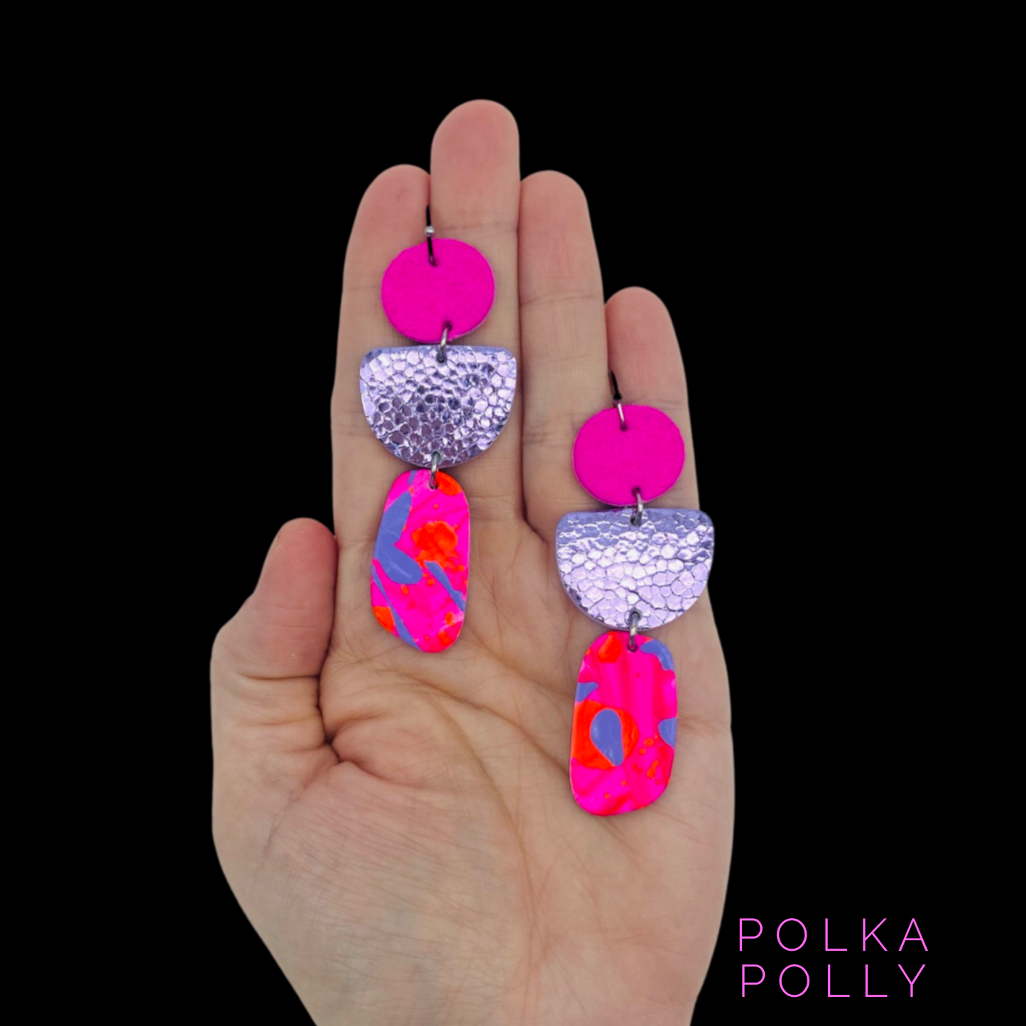 Polka Polly Flourish - Candy Floss