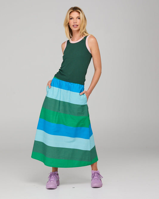Boom Shankar Lini Skirt - Emi Blue