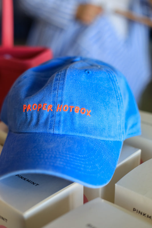 Sterling Belle Proper Hotbox Cap Blue with Neon Orange