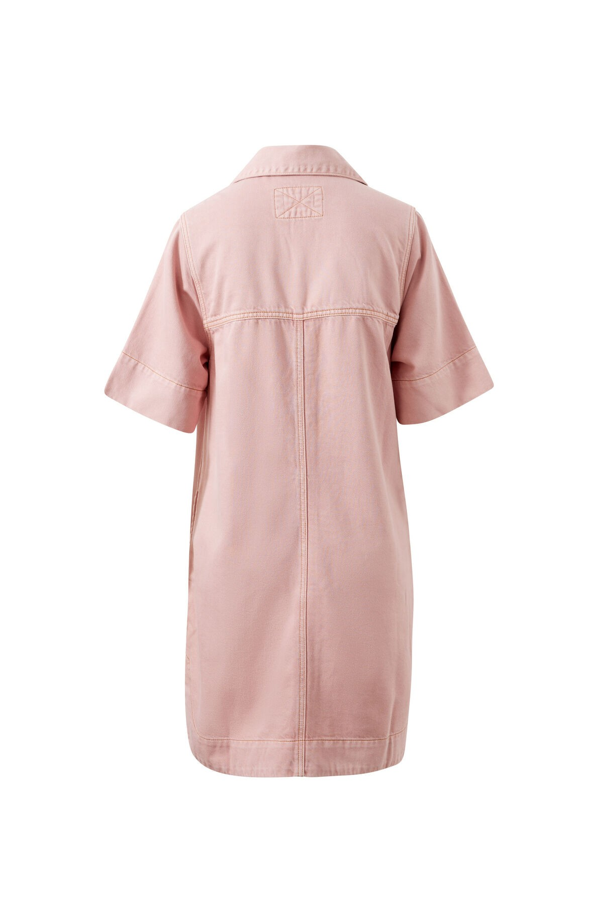Ceres Life Bonnie Relaxed Shirt Dress - Blossom Pink