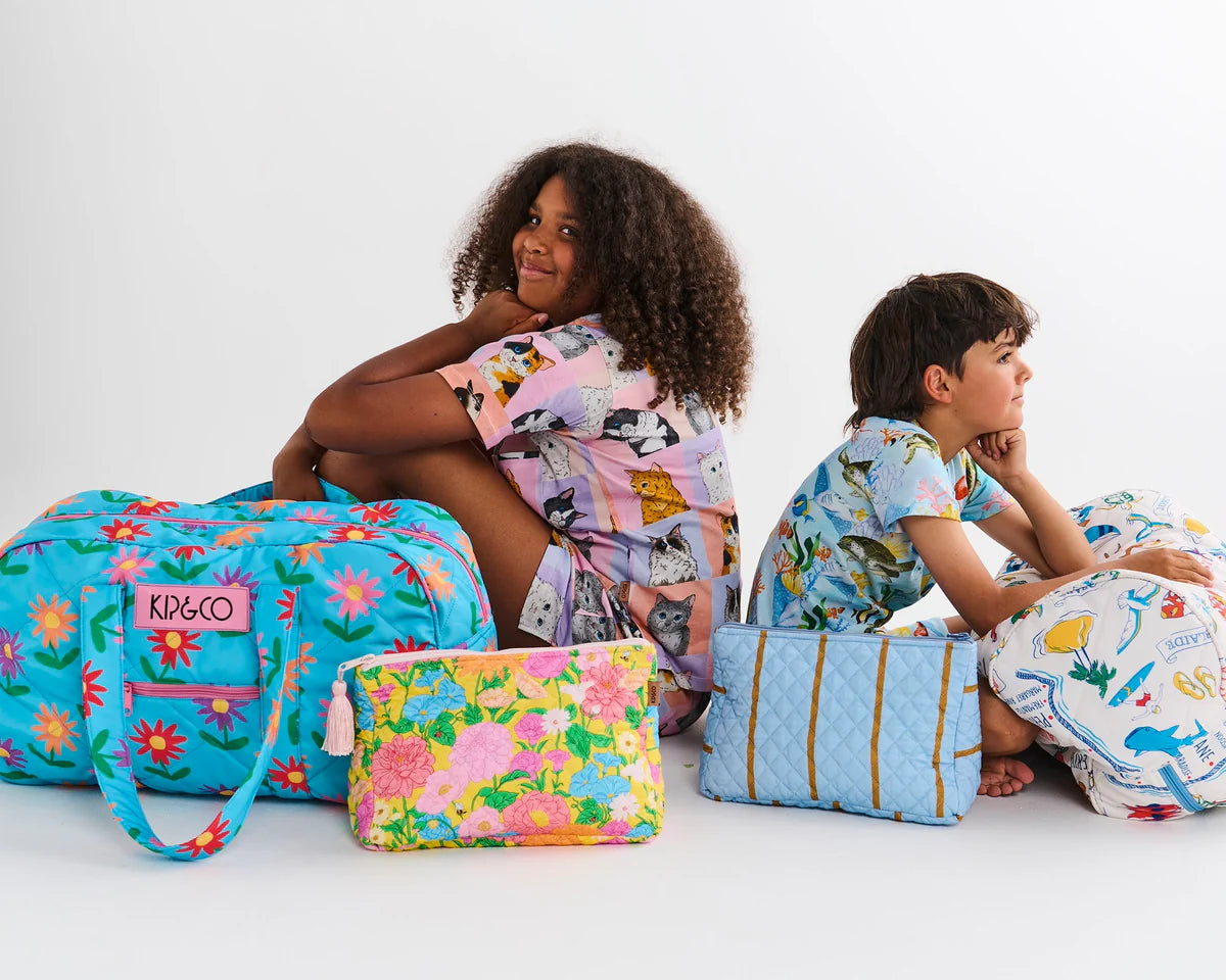 Kip and Co Little Flowers Duffle Bag