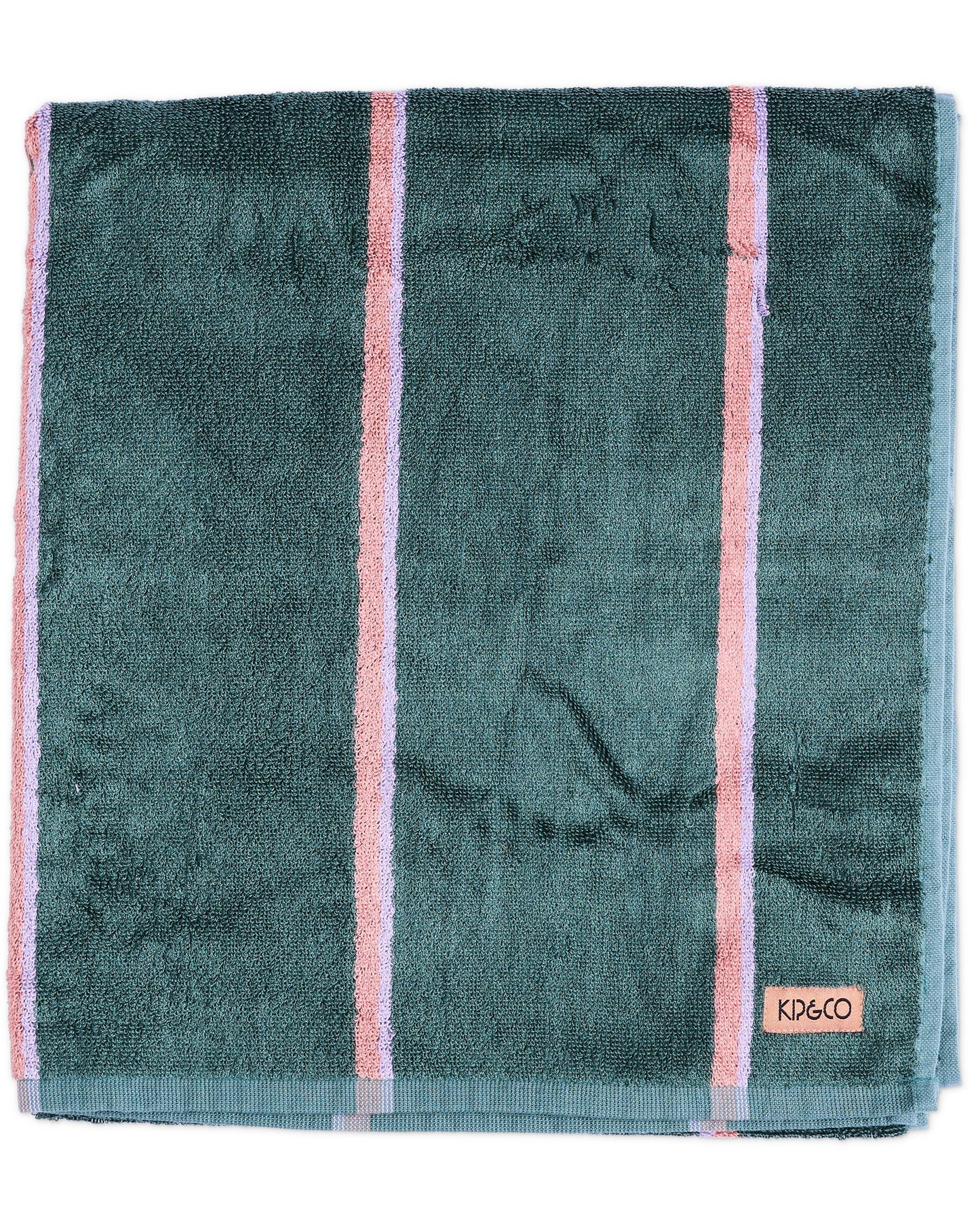 Kip and Co Wakame Crush Stripe Bamboo Terry Bath Towel