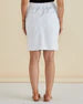Betty Basics Augie Denim Skirt - White