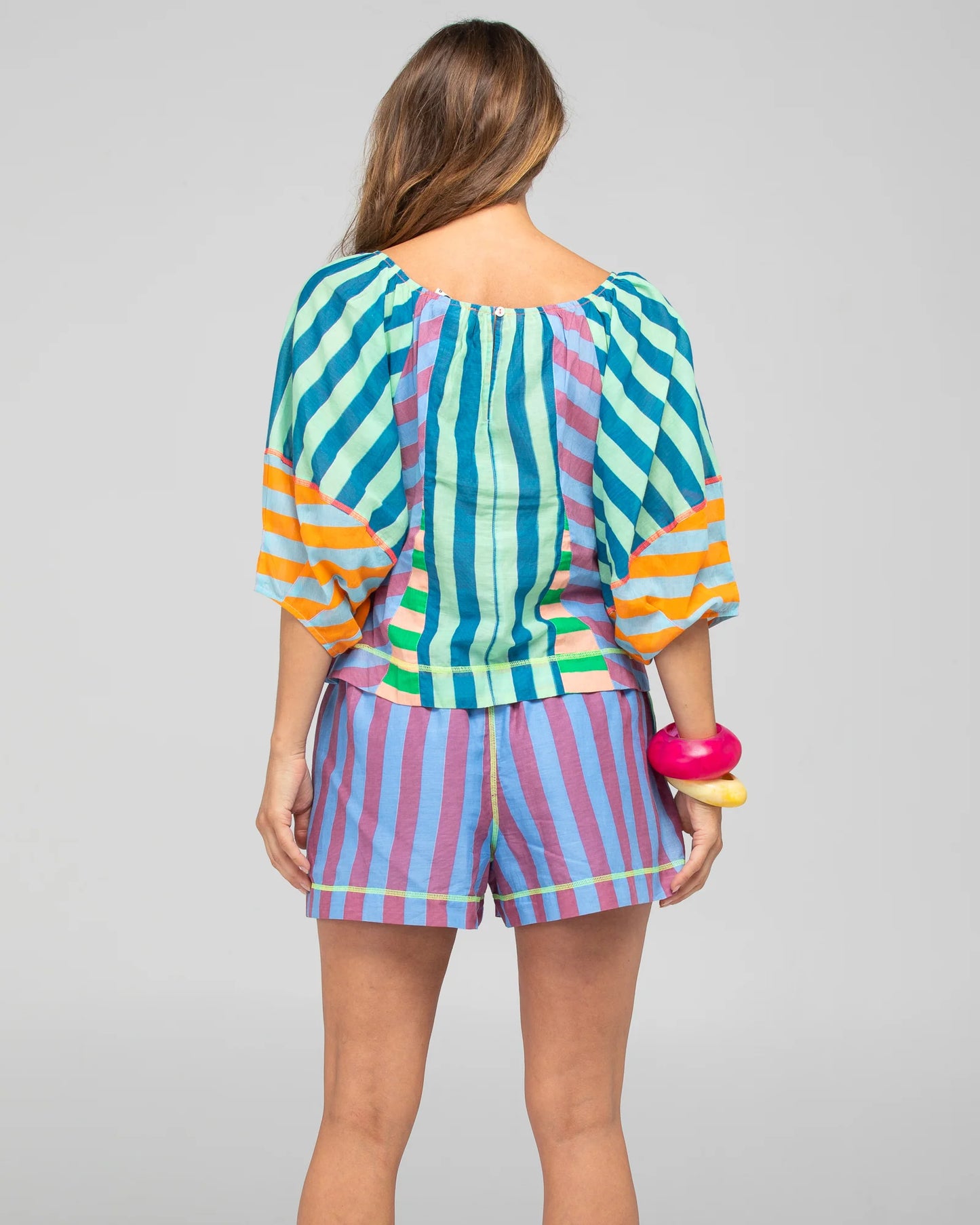 Boom Shankar Lucia Top Capri Spliced