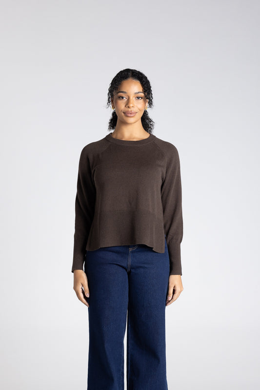 Two T's Crew Neck Basic Sweater - 3 colours