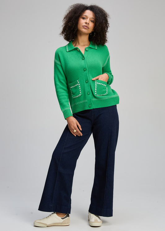 ZAKET & PLOVER Tailored Cardi - Rocket