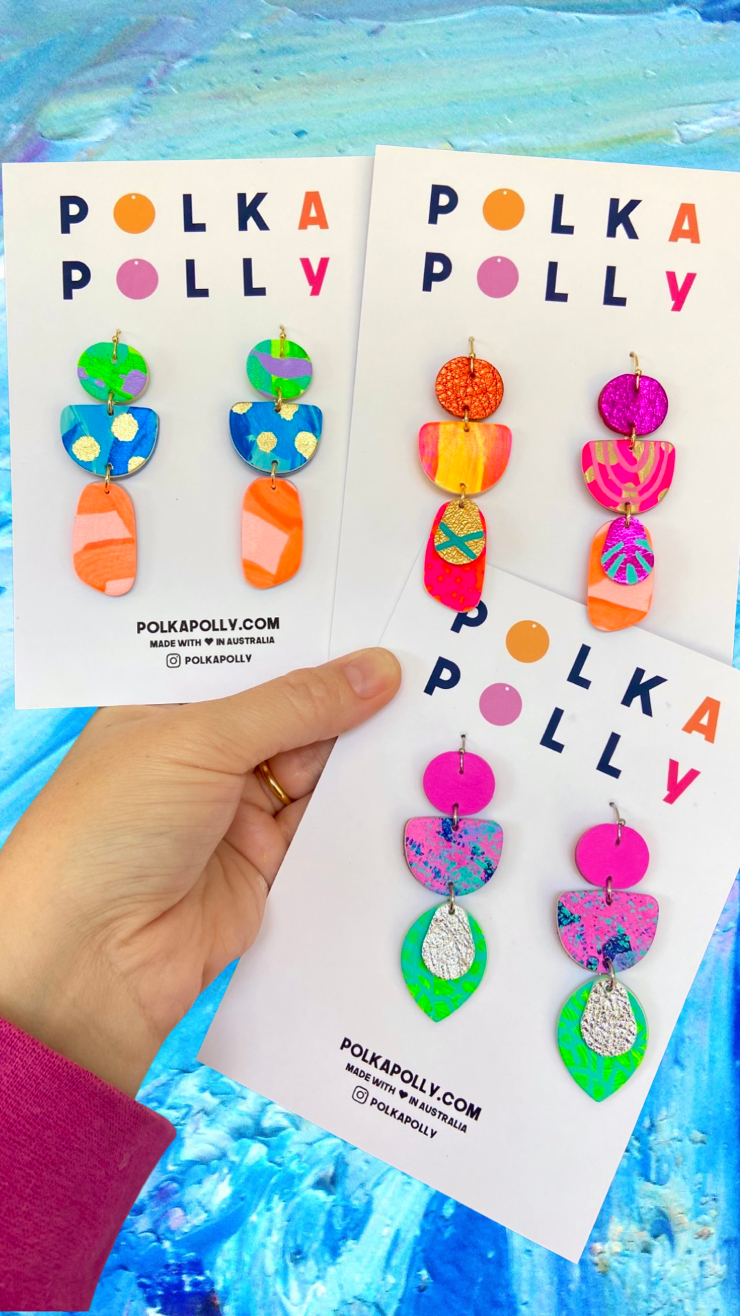 Polka Polly Lava Isle Flourish