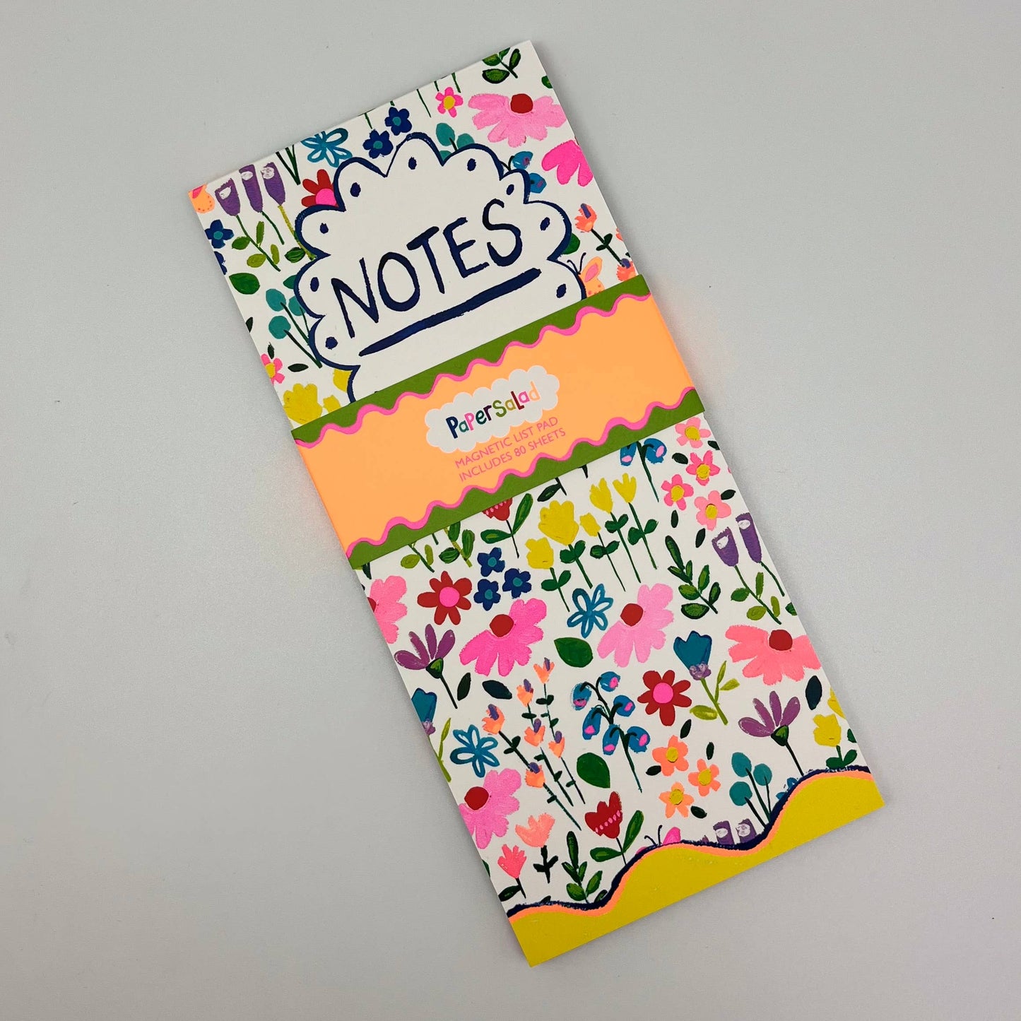 Magnetic List Pad Notes To Do List Flowers Stationery