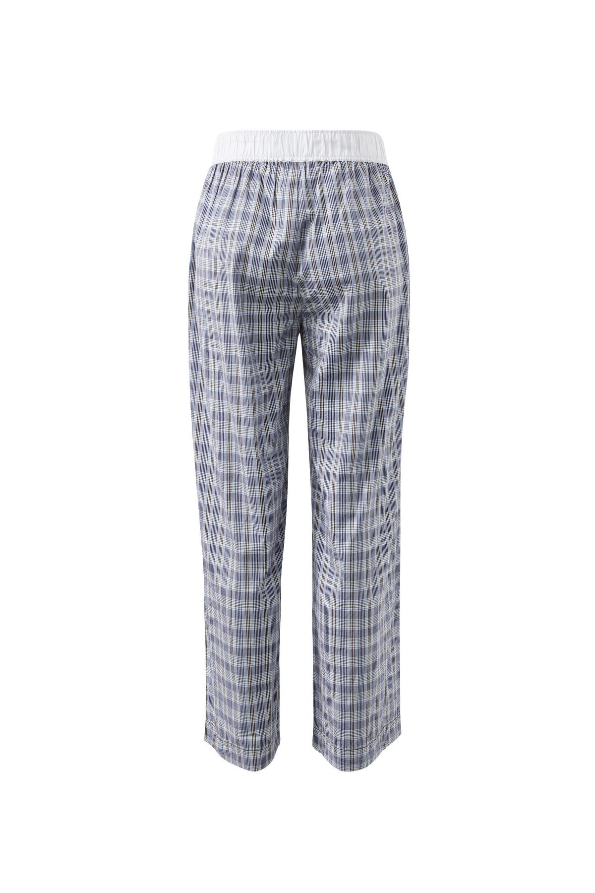Ceres Life The Lounge Pant - Blue Chocolate Check