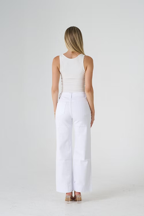 Wakee Denim White 7158