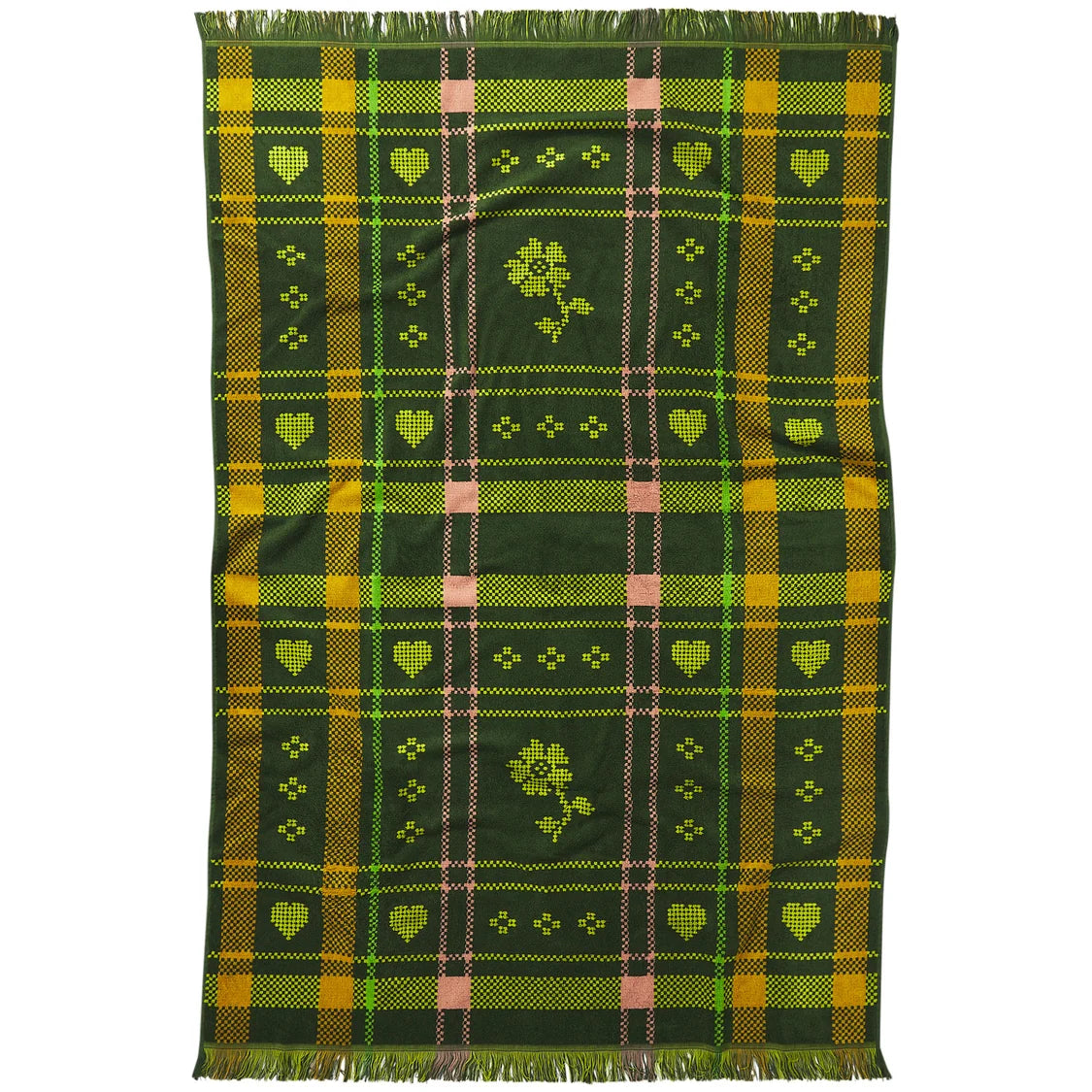 Sage & Clare Josephine Bath Sheet - Hunter Green