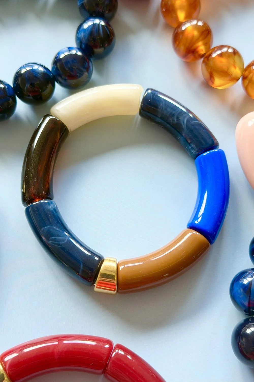 Mosk Melbourne Tube Bracelets - Multiple Colours