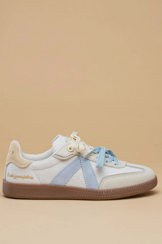 Suede leather & pony hair women’s sneakers | ASFVLT