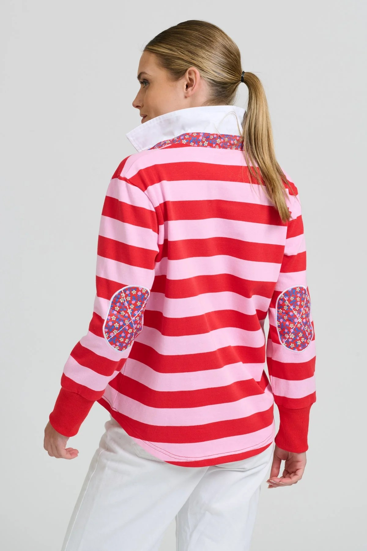 Shirty x EST Rugby Sweatshirt - Lolly Pink/Red
