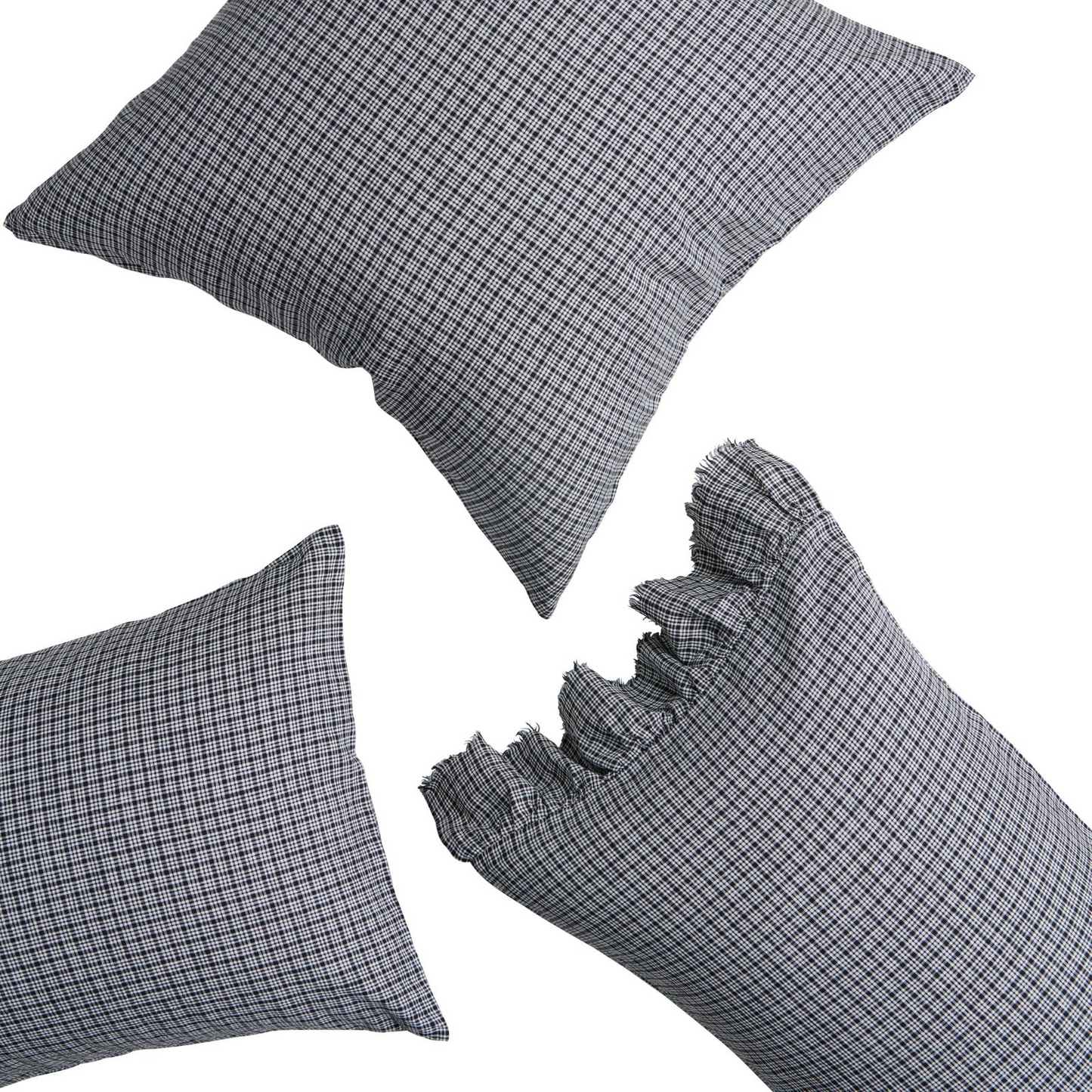 Society Of Wanderers Pepperberry Check Pillowcases
