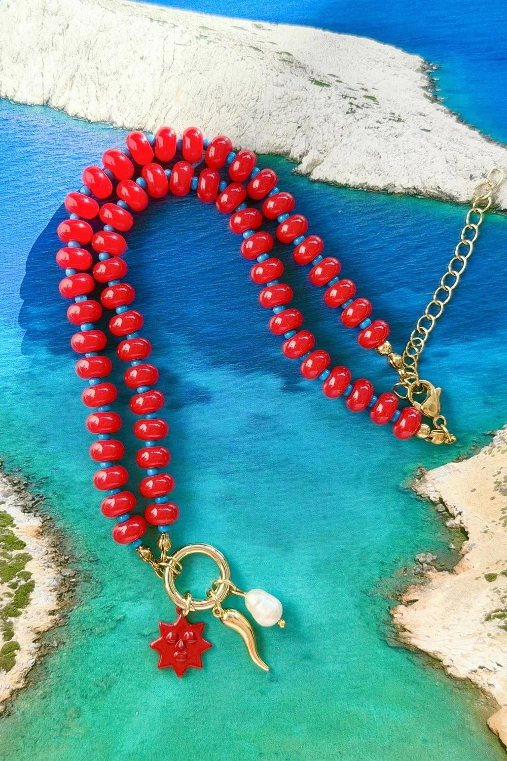 Mosk Melbourne Buona Fortuna Necklace