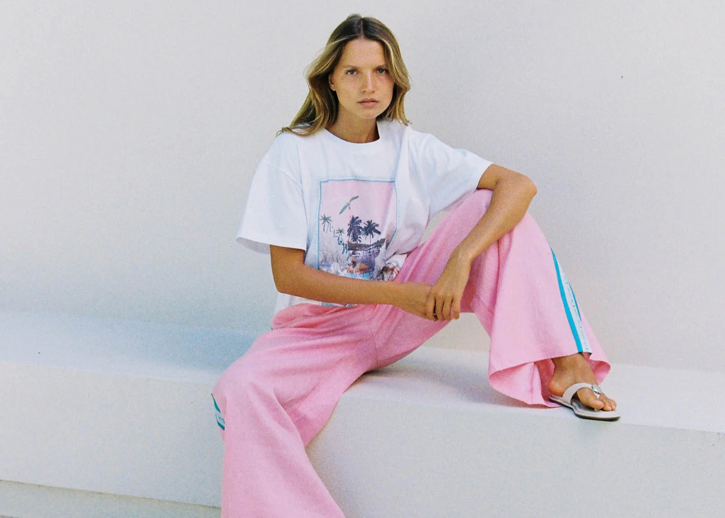 Walnut Melbourne Lison Tee - Aloha