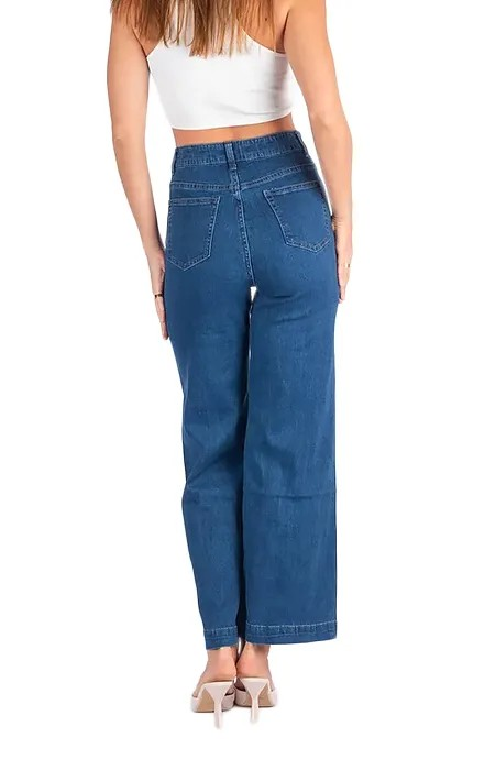 Wakee Denim 7106 Slim Pocket Dark Denim Jean