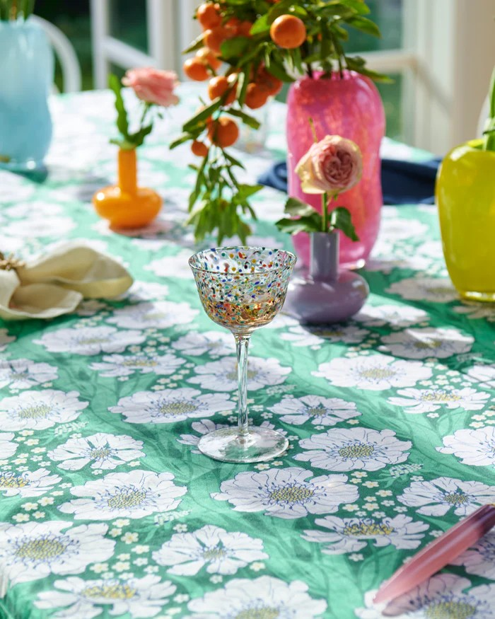 Kip and Co Tumbling Flowers Tablecloth
