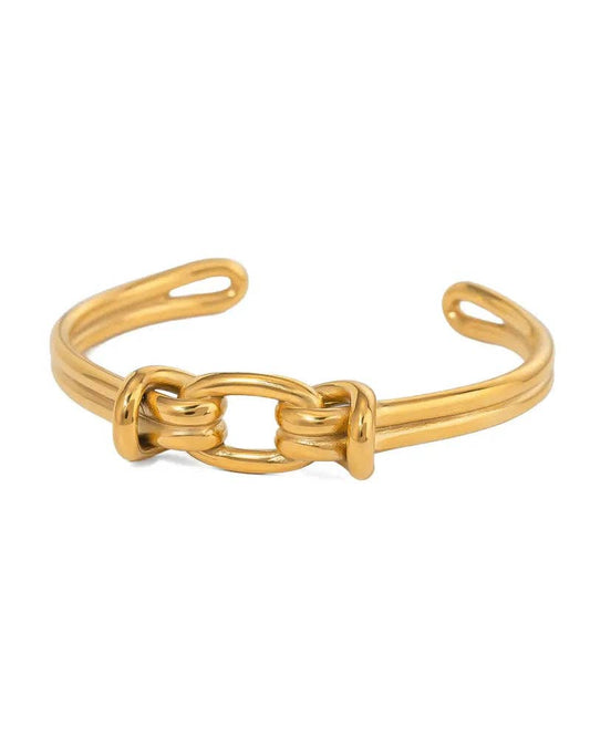 Greenwod Designs Cecile Buckle Cuff Bangle