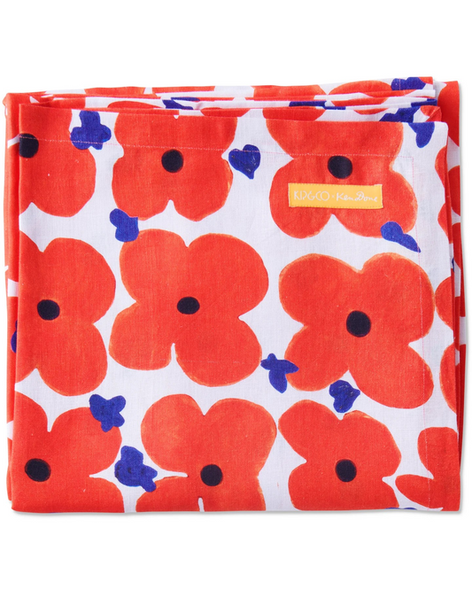 Kip and Co Ken Done Pop Floral Tablecloth