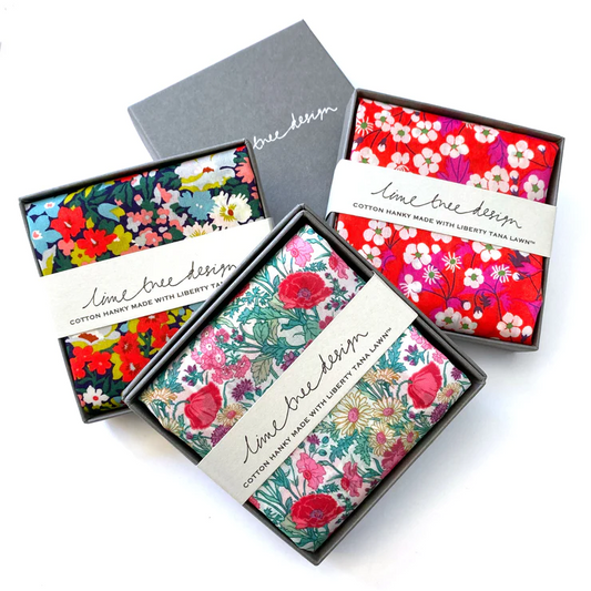 LIME TREE DESIGN - Assorted Liberty Single Box