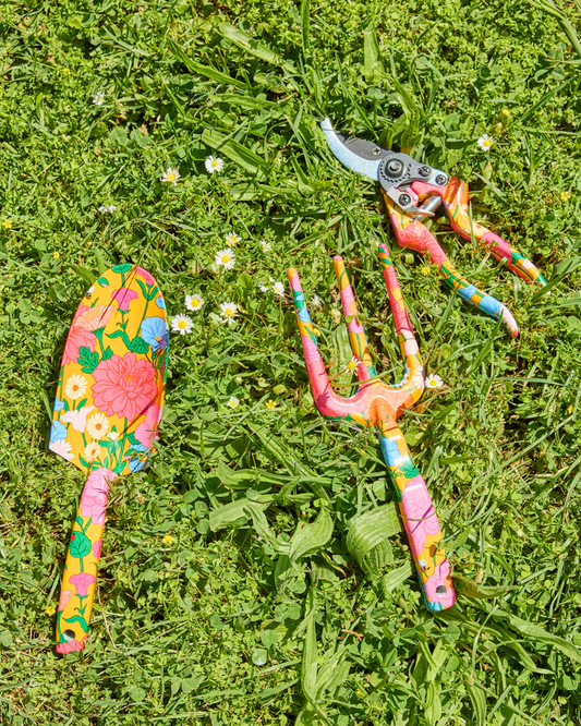 Kip and Co Follow the Sun Yellow Garden Tools and Gloves Set