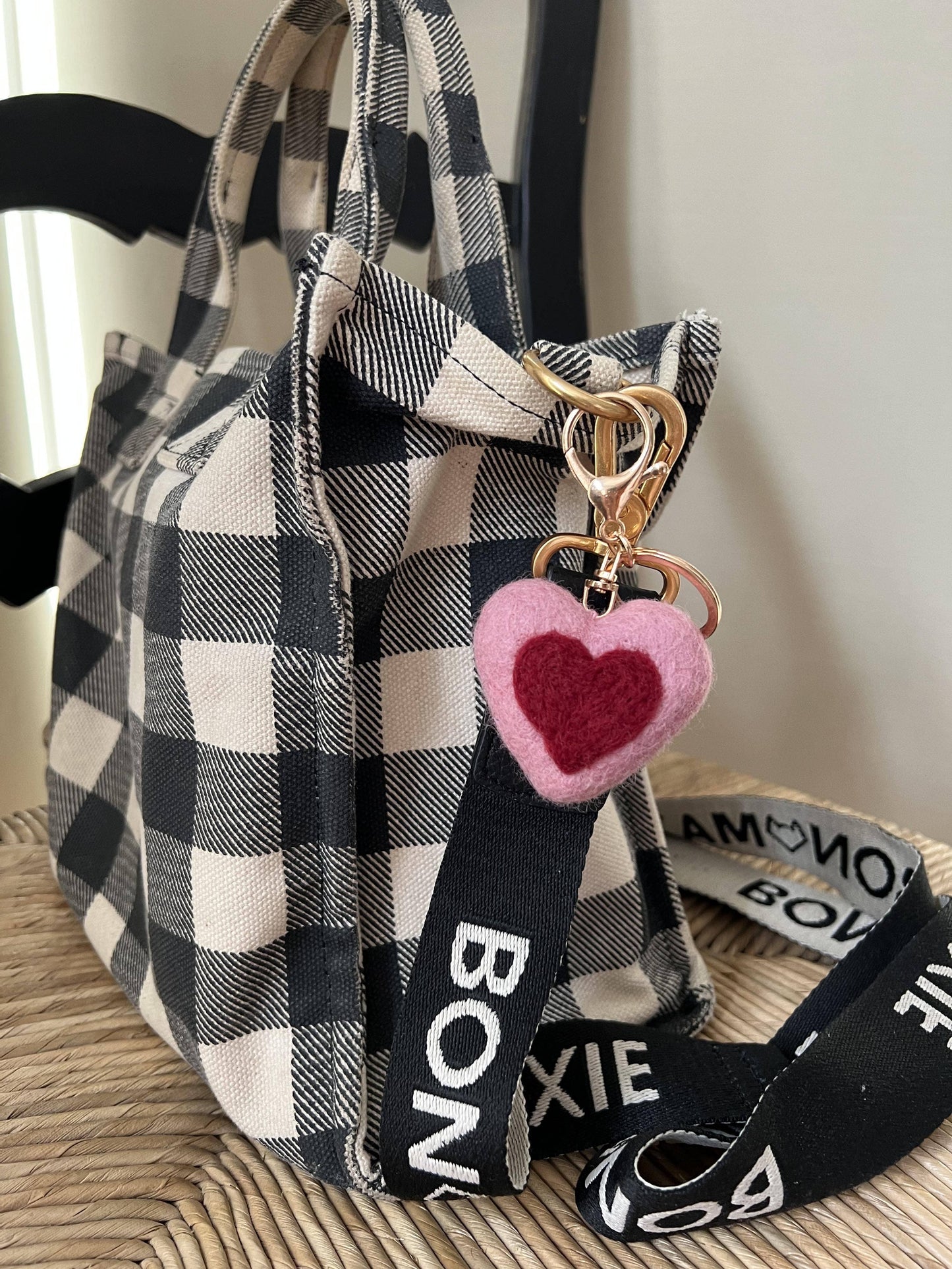 Felt Heart Keychain Pack