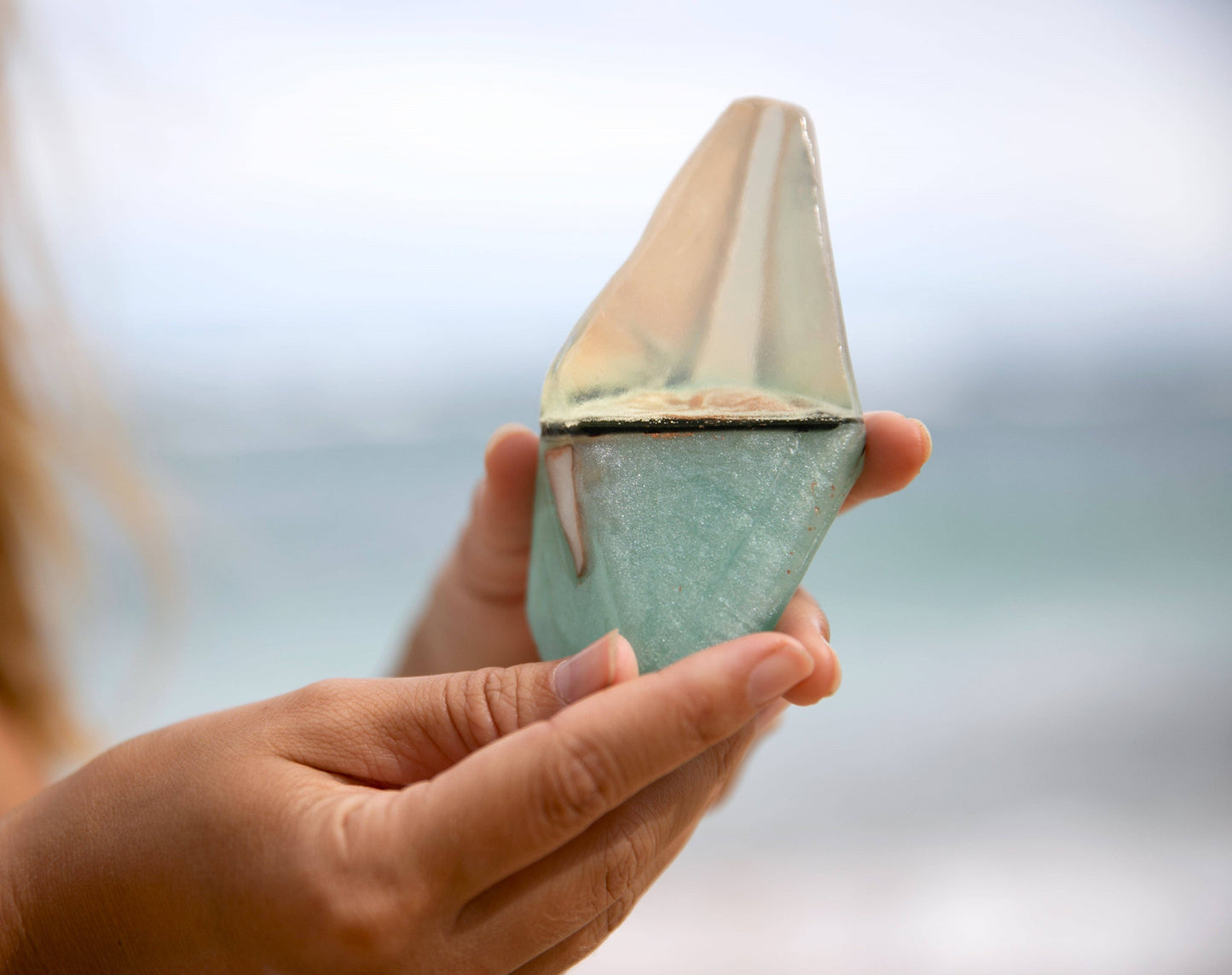 Summer Salt Body Crystal Soap - Aquamarine