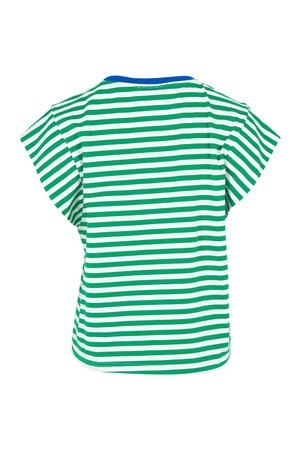 Boom Shankar Bellissimo Tee - Green Stripe