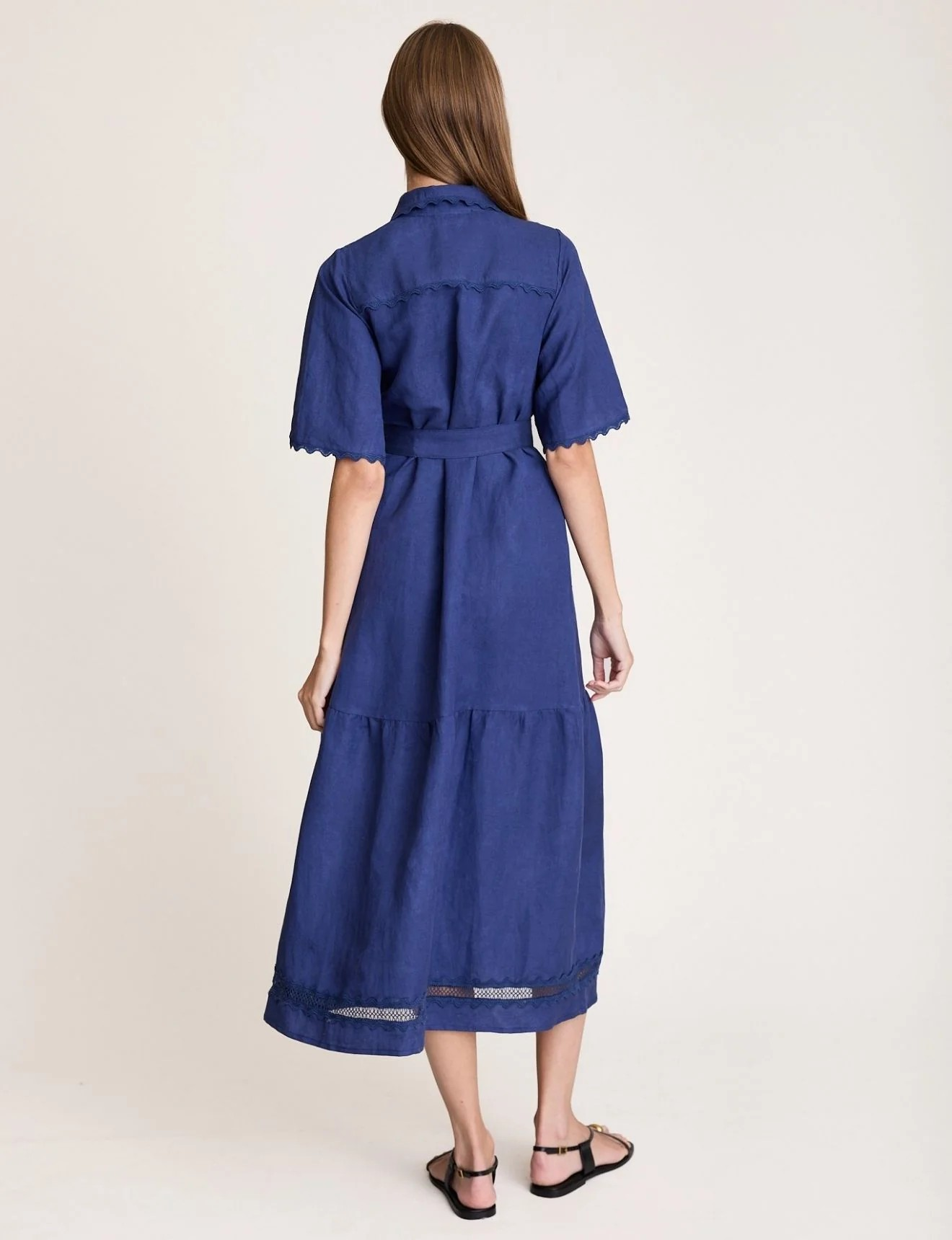 State Of Embrace Lotte Dress Navy