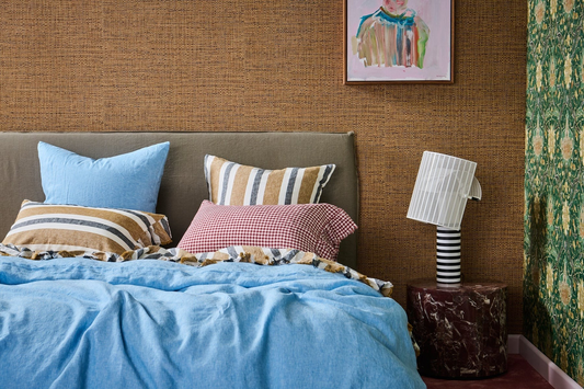 Society Of Wanderers Duvet Powder Blue