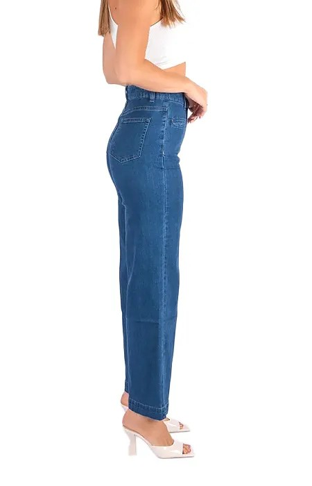 Wakee Denim 7106 Slim Pocket Dark Denim Jean
