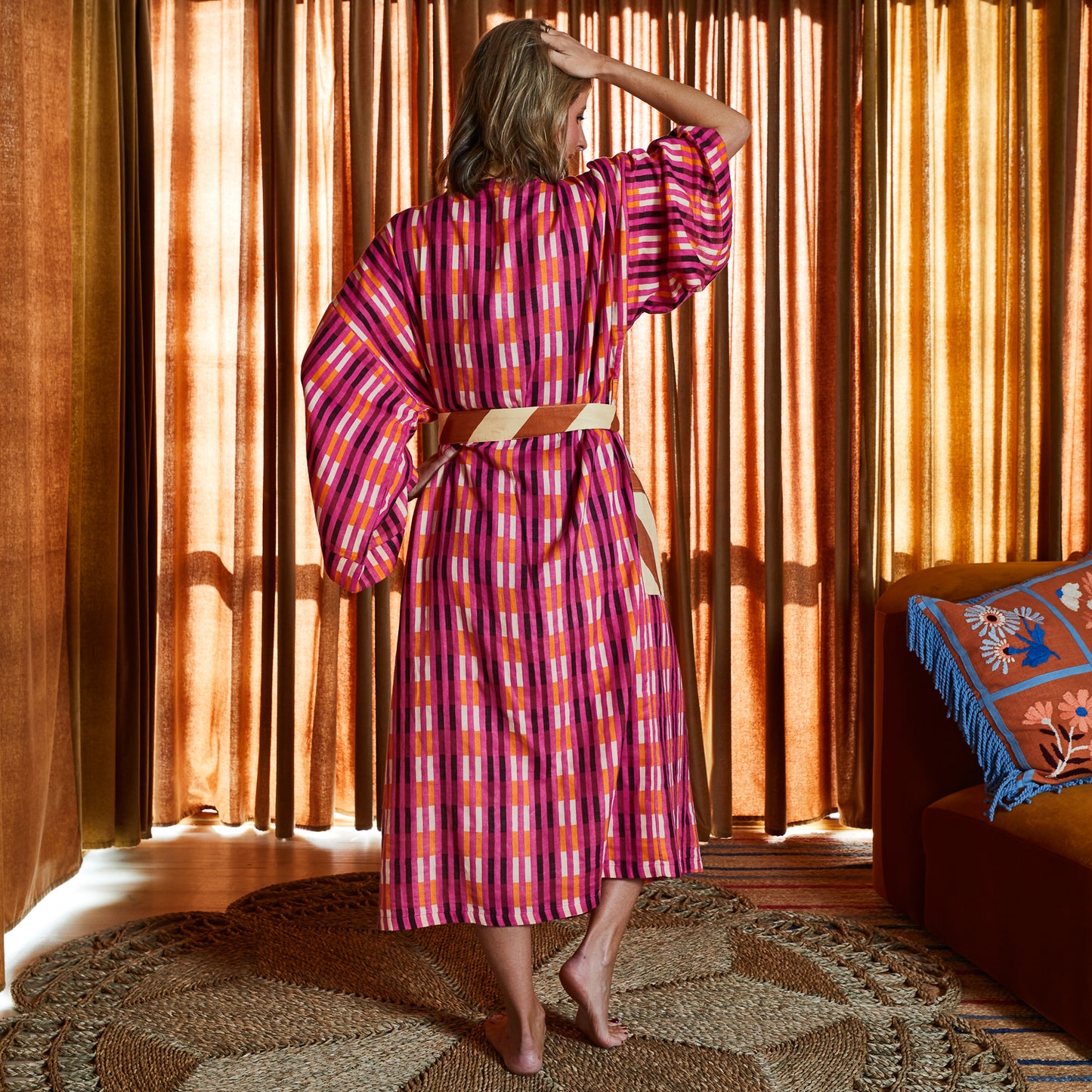 Sage & Clare Chameli Cotton Robe