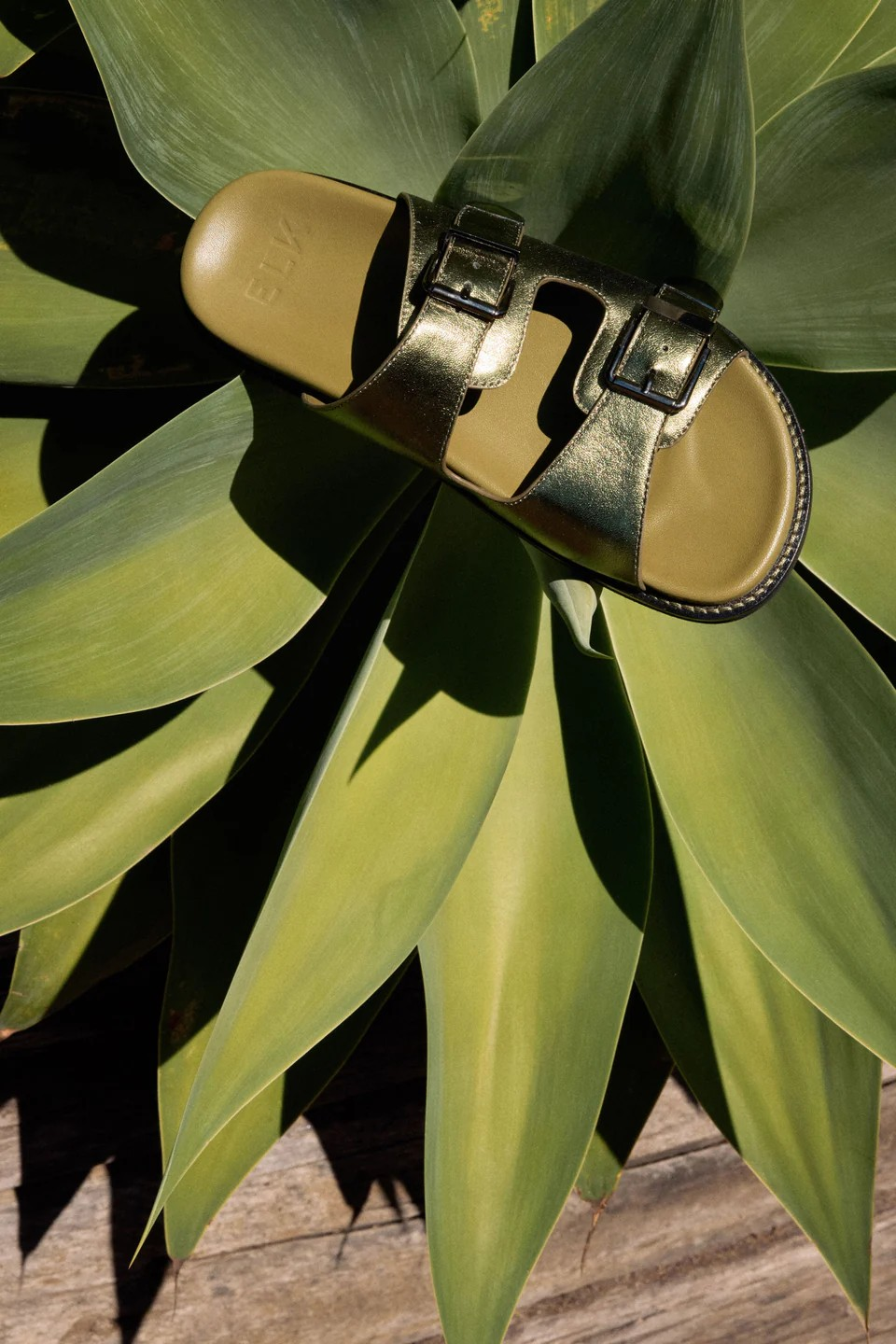 ELK Spenne Sandal - Olive