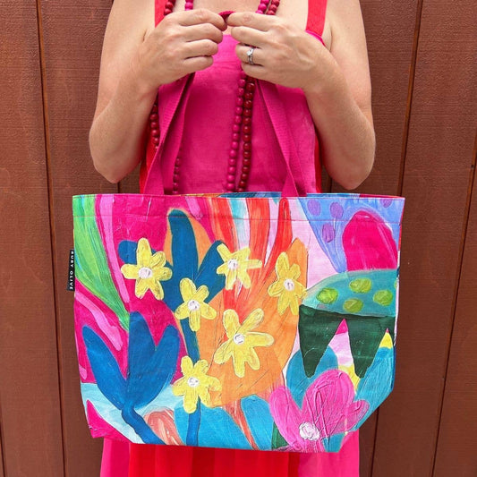 Flower Joy Tote Bag